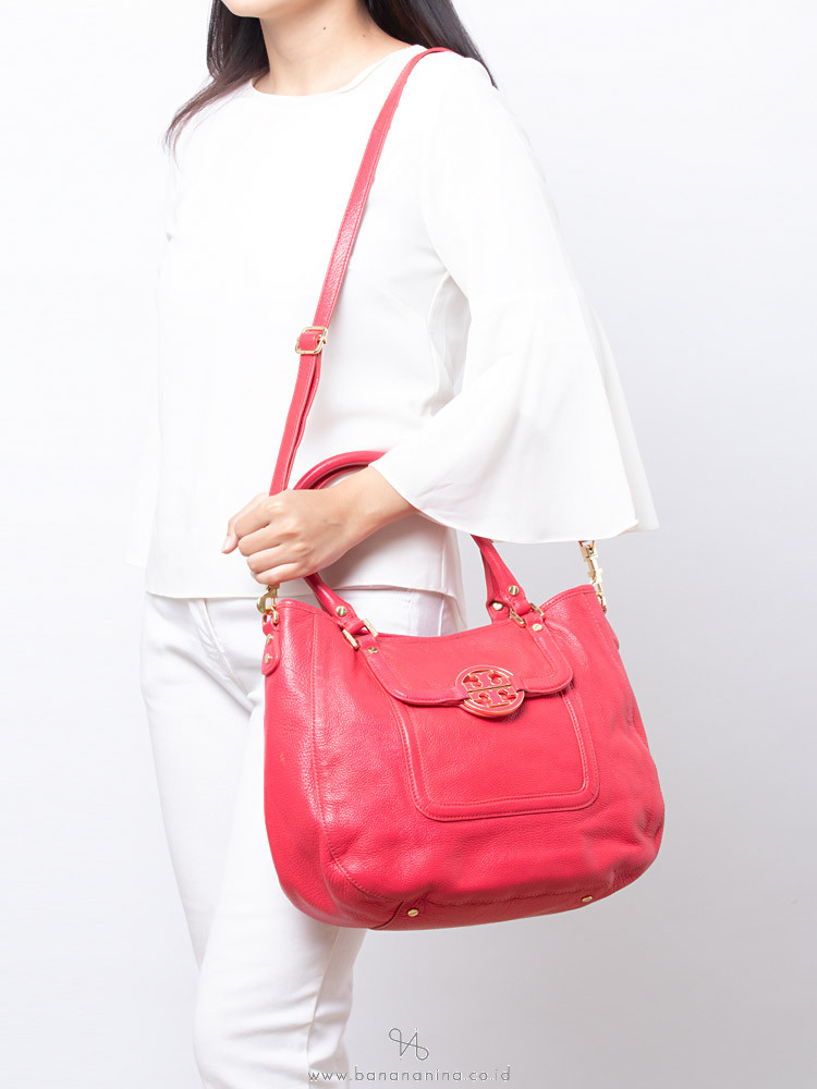 TORY BURCH Amanda Classic Handle Hobo New Carnival