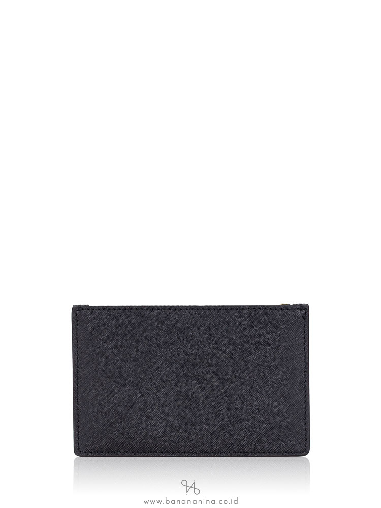 TORY BURCH Robinson Slim Card Case Black