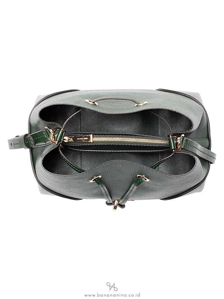 MICHAEL KORS Mercer Gallery Medium Convertible Bucket Moss