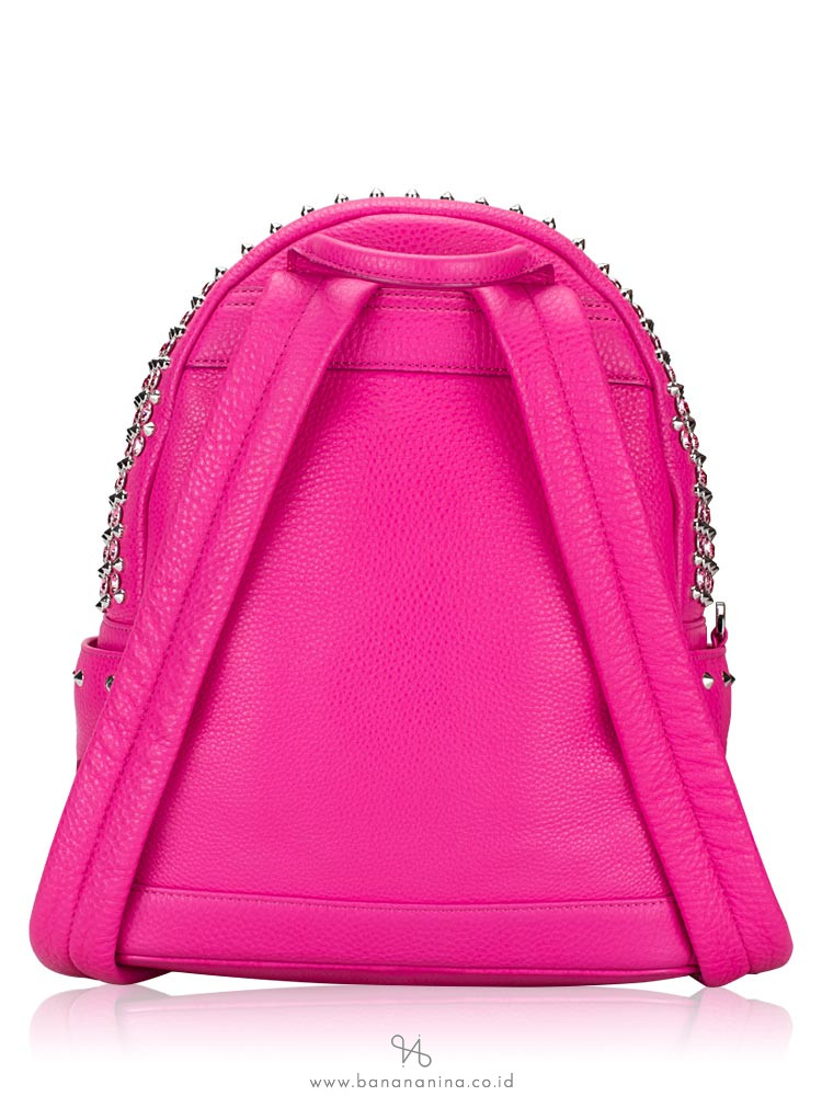 MCM Special Stark Swarovski Small Backpack Pink