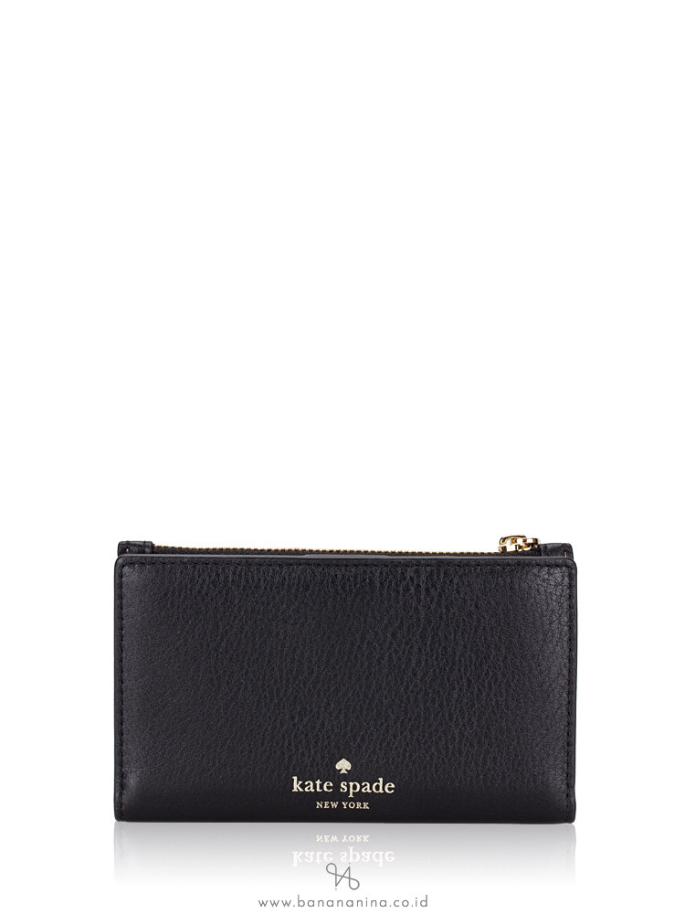 KATE SPADE Hayes Small Wallet Black Warm