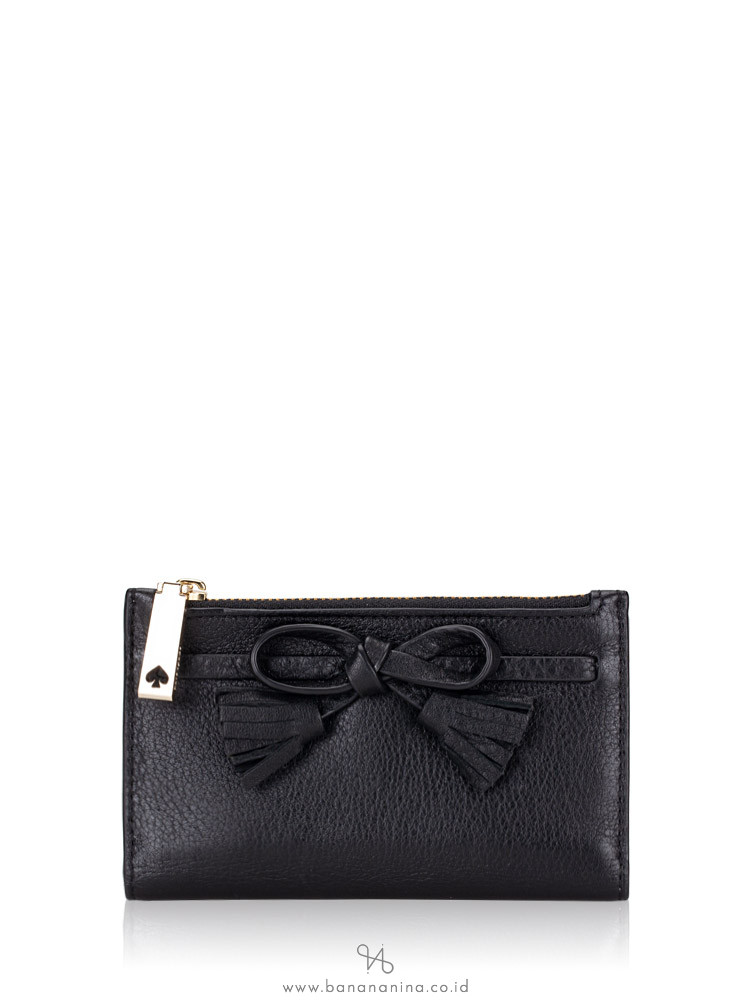 KATE SPADE Hayes Small Wallet Black Warm