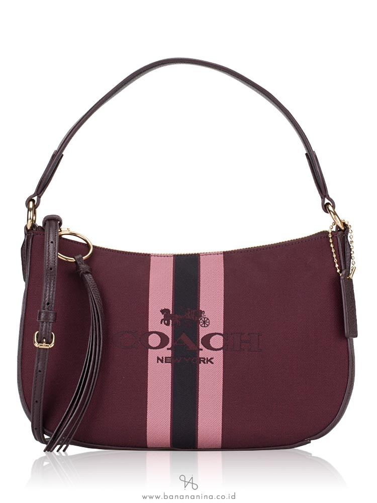 COACH 69647 Horse and Carriage Sutton Crossbody Oxblood