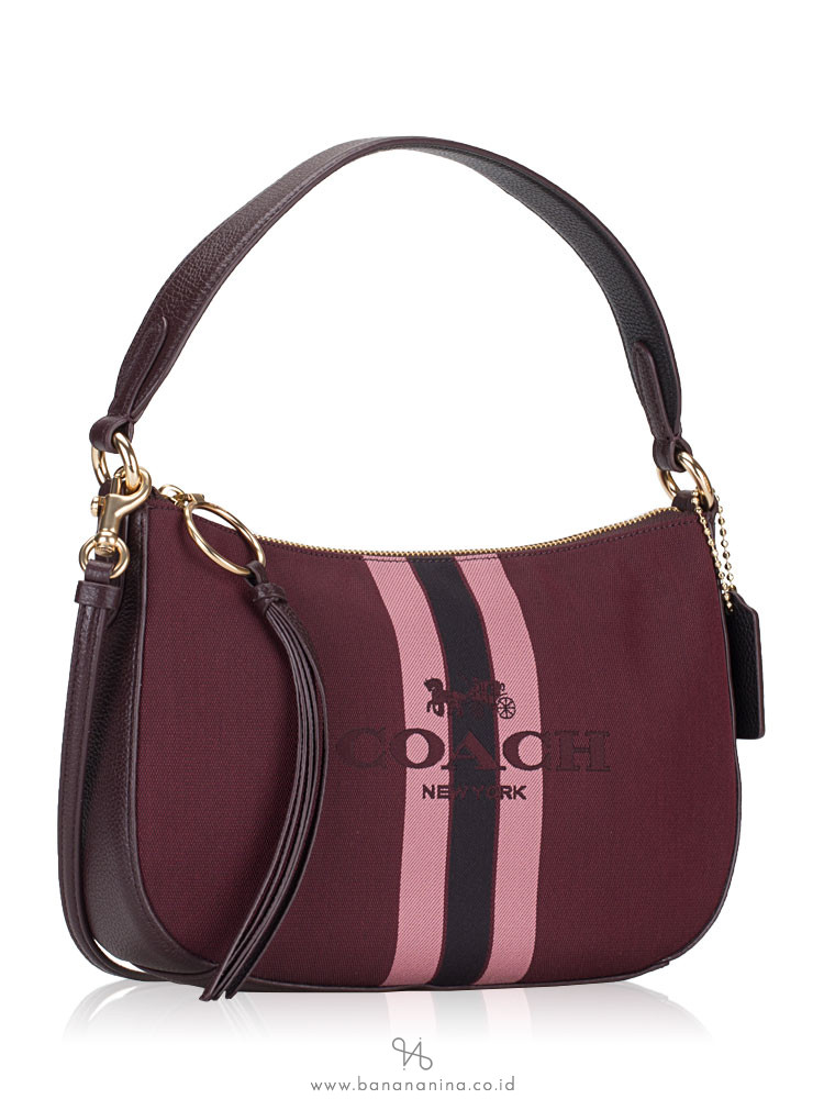 COACH 69647 Horse and Carriage Sutton Crossbody Oxblood