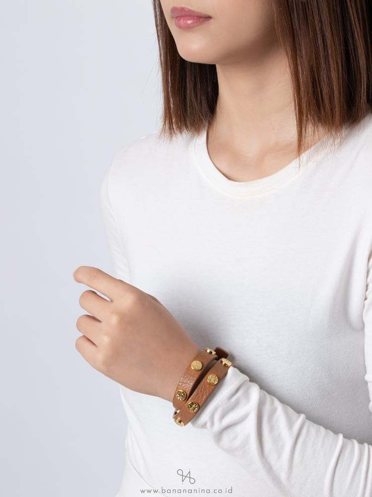 tory burch leather wrap bracelet