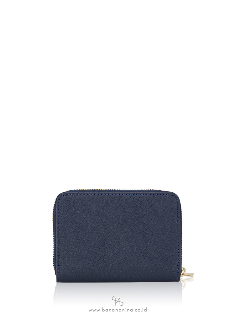 TORY BURCH Emerson Zip Coin Purse Royal Navy
