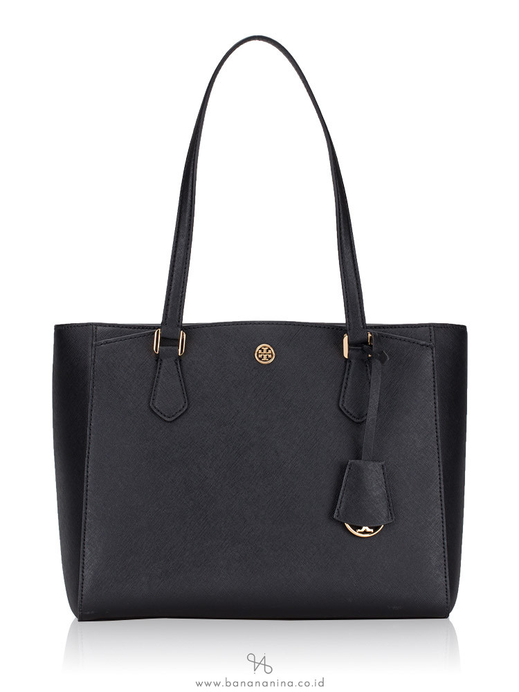 TORY BURCH Robinson Small Tote Black