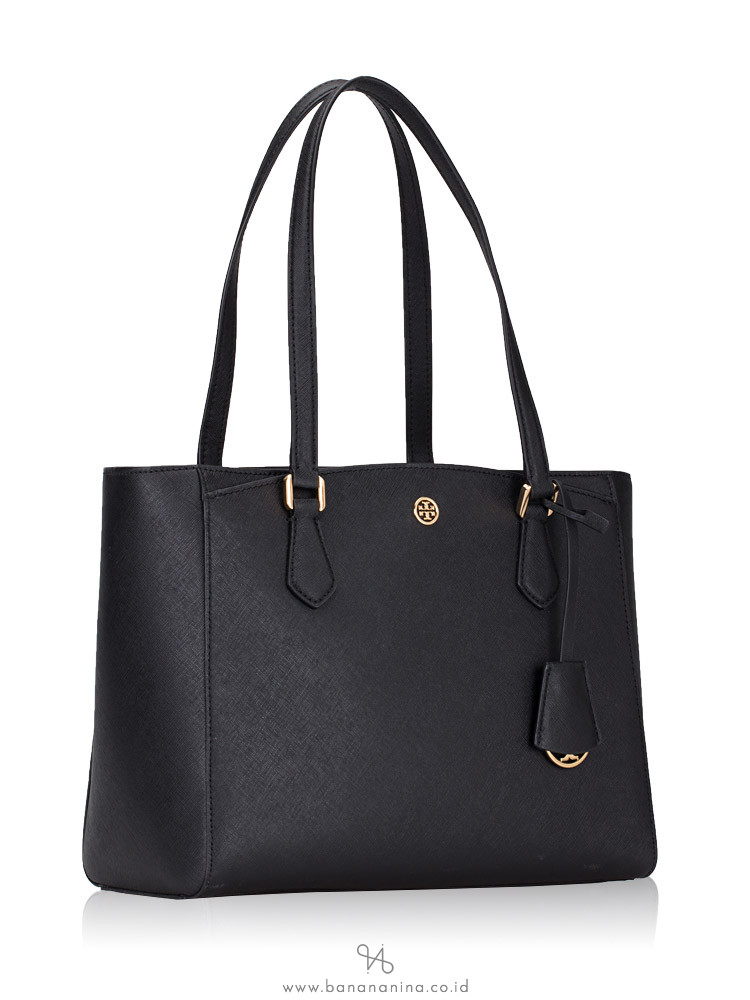 TORY BURCH Robinson Small Tote Black