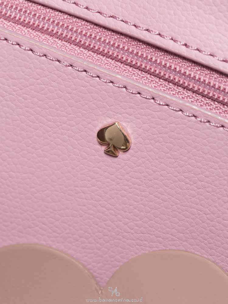 KATE SPADE Lily Avenue Patent Carrigan Porcini Rose Taupe