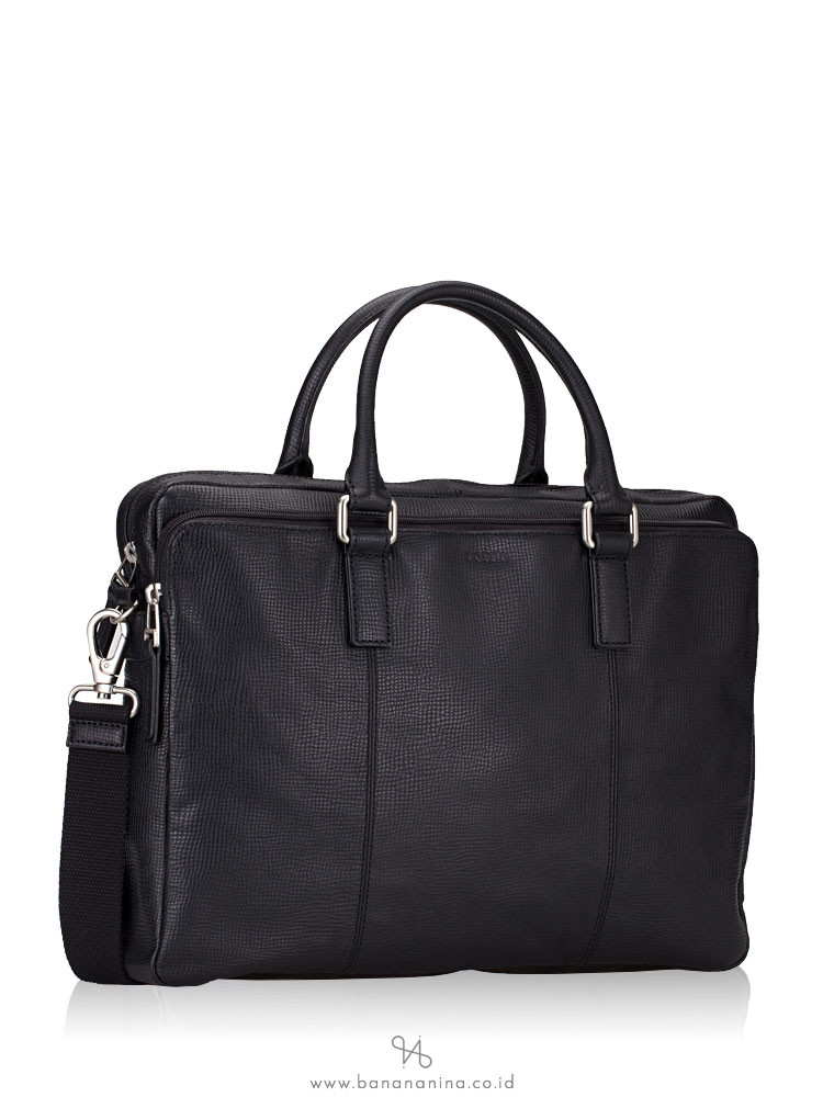 FOSSIL Men SBG1225001 Walton Document Bag Black