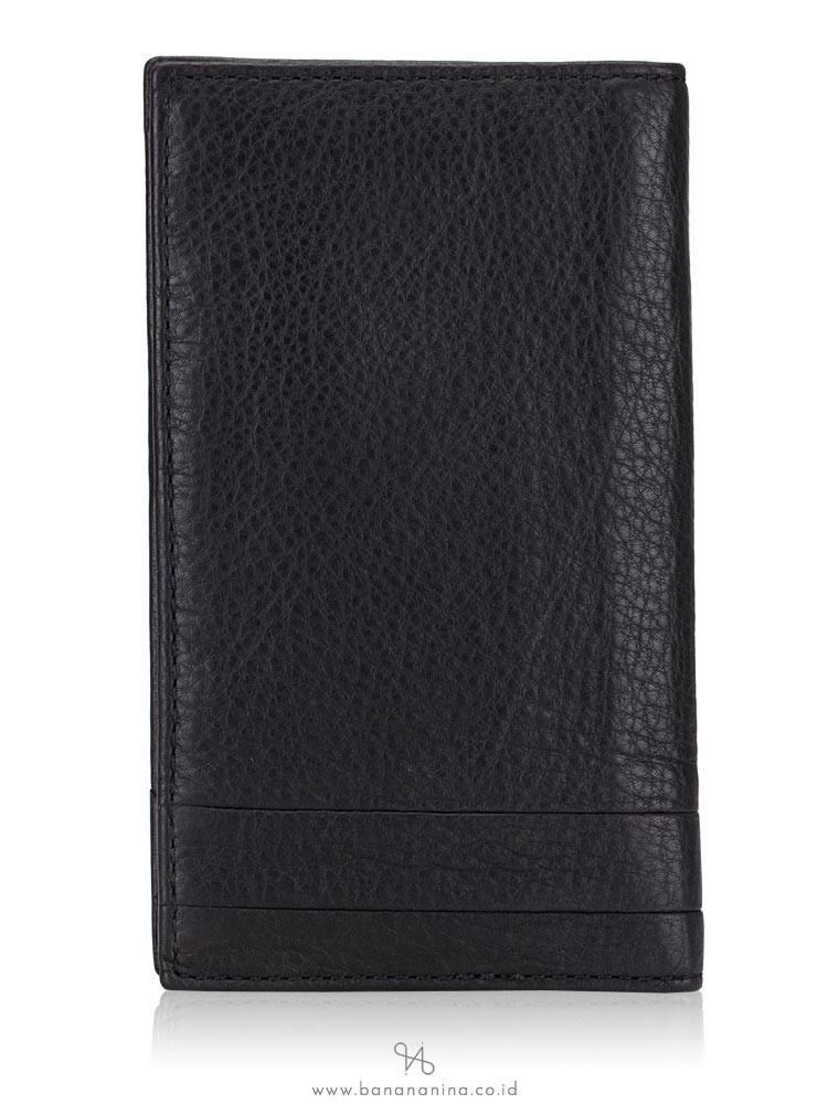 FOSSIL Men SML1398001 Lufkin Slim Executive Wallet Black