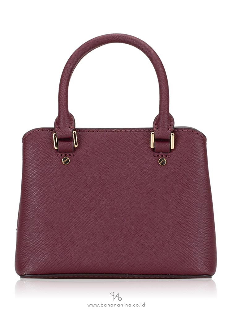 MICHAEL KORS GIftables Savannah Mini Crossbody Merlot