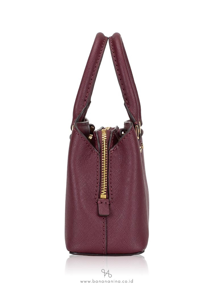 MICHAEL KORS GIftables Savannah Mini Crossbody Merlot
