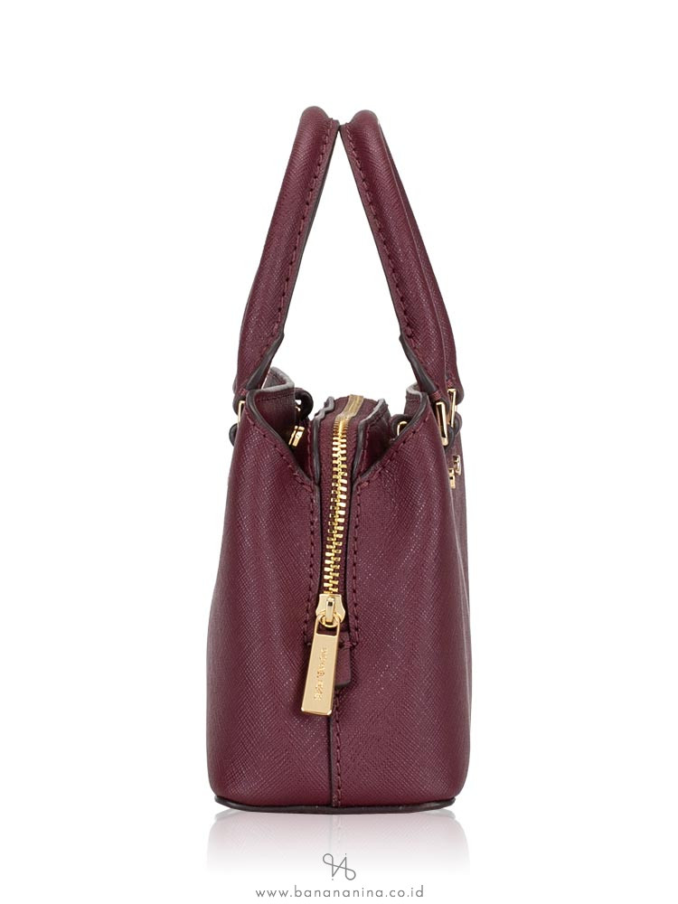 MICHAEL KORS GIftables Savannah Mini Crossbody Merlot