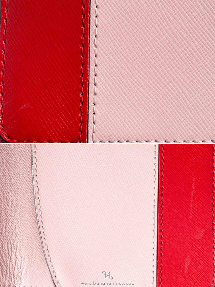 KATE SPADE Spencer Chain Wallet Crossbody Hot Chili Multi