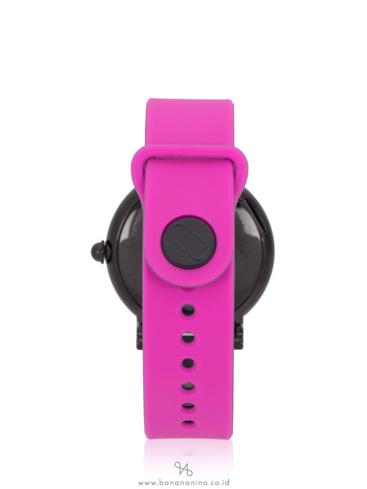 MARC JACOBS MJ1646 Classic Silicon Strap Watch Pink