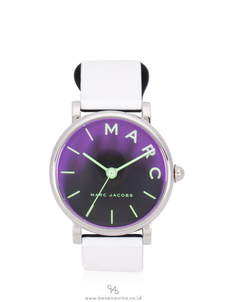 MARC JACOBS MJ1645 Classic Silicon Strap Watch White