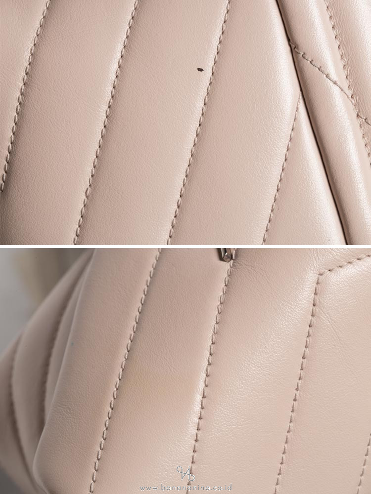 YSL Matelasse Y Loulou Toy Crossbody Cream