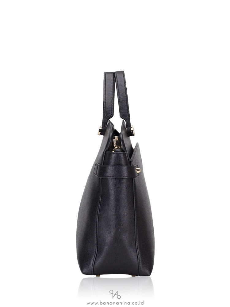 FURLA Agata Medium Satchel Onyx