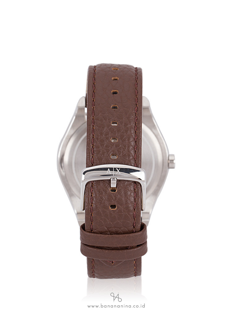 ARMANI EXCHANGE Men AX2804 Leather Strap Watch Brown