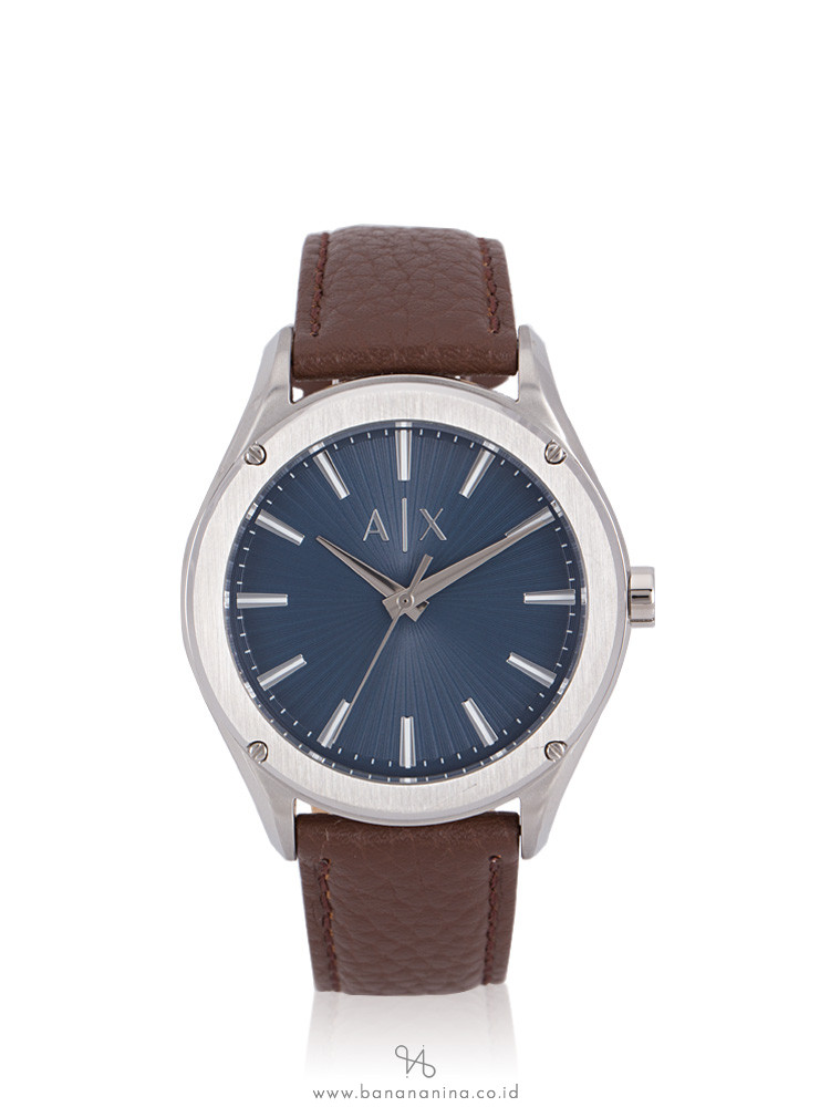 ARMANI EXCHANGE Men AX2804 Leather Strap Watch Brown