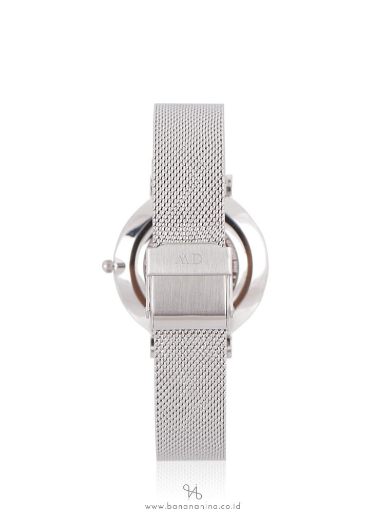 DANIEL WELLINGTON Petite Sterling Silver Black