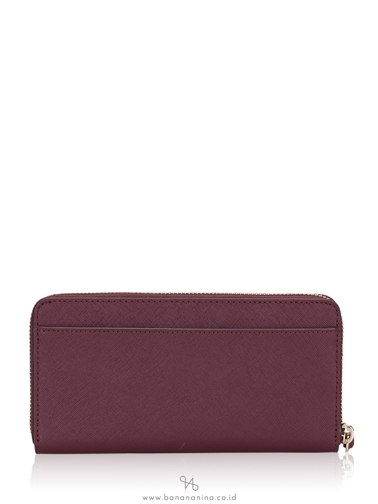 KATE SPADE Cameron Street Continental Wallet Cherry Wood