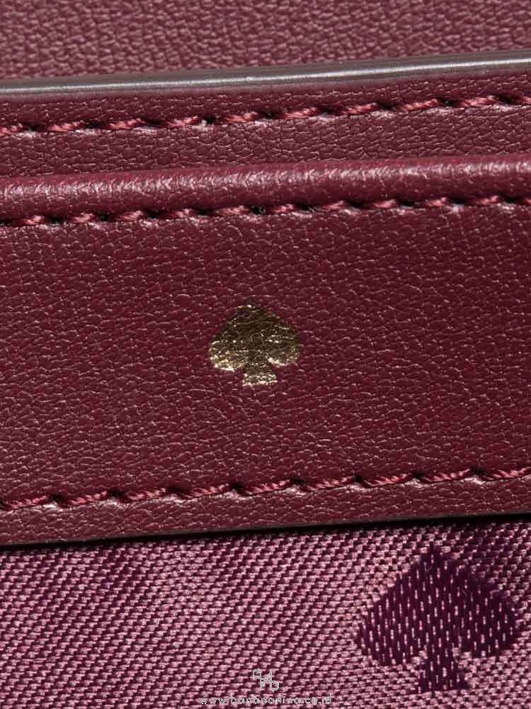KATE SPADE Cameron Street Continental Wallet Cherry Wood