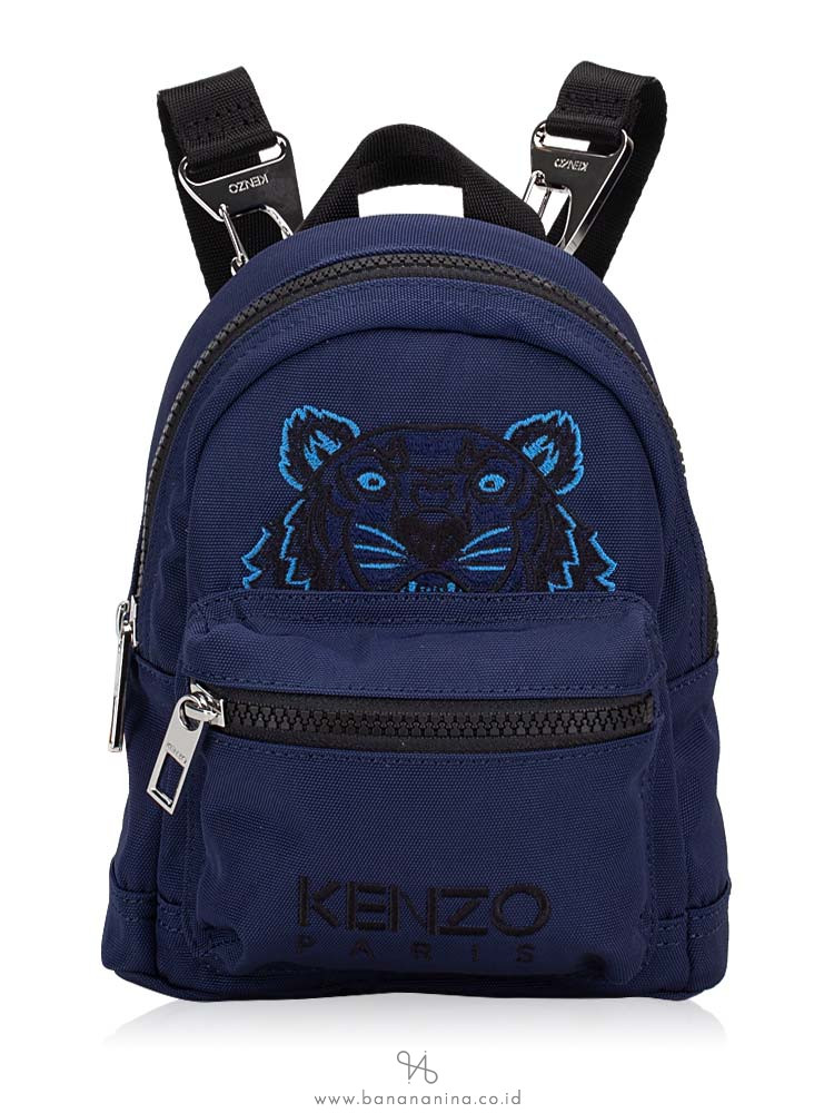 KENZO Tiger Mini Nylon Backpack Navy Black
