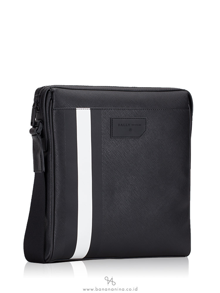 BALLY Men Skill Crossbody Bag Black