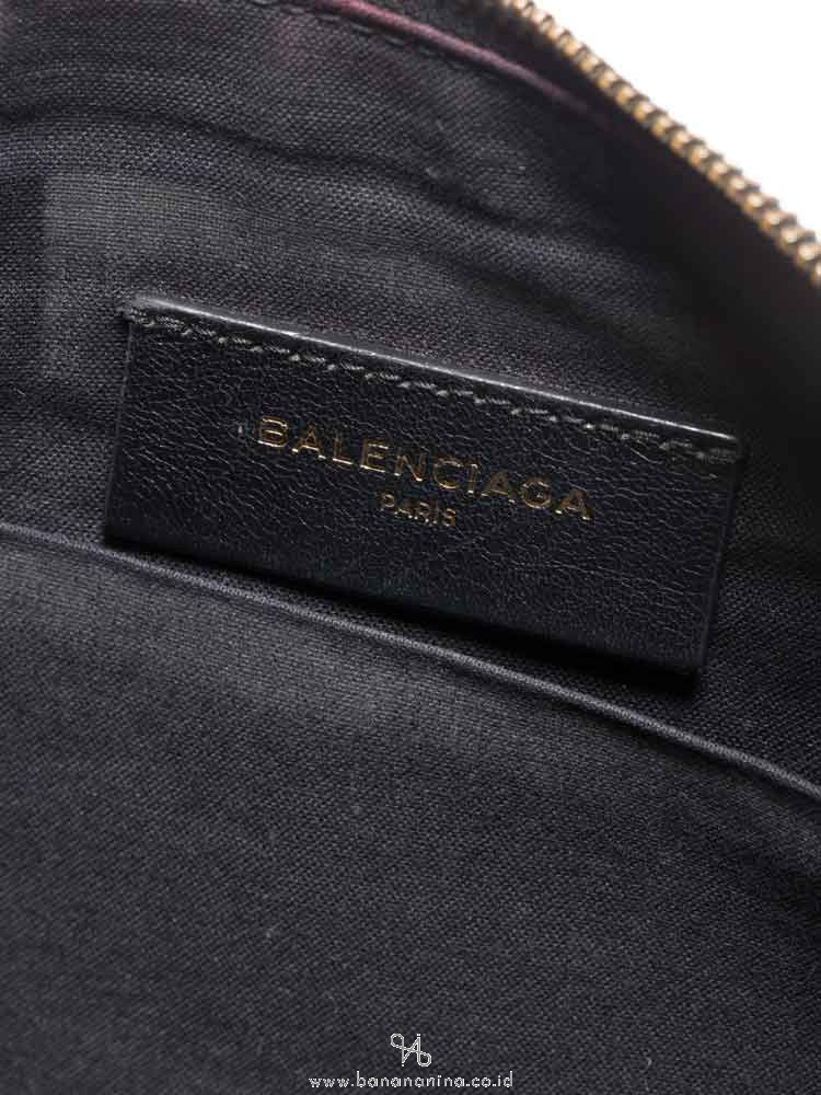 BALENCIAGA Classic Graffiti Small Pouch Noir