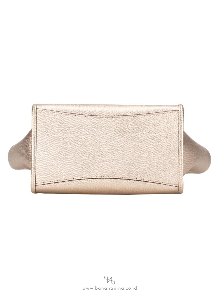 COACH 29125 Metallic Crossgrain Crosby 21 Platinum