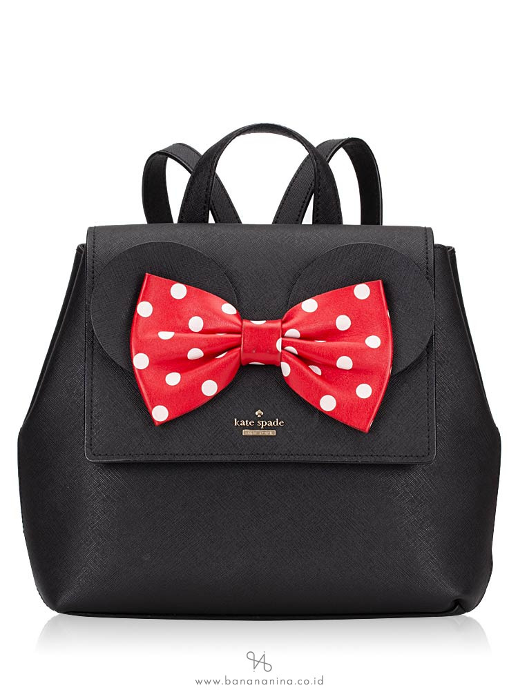 KATE SPADE X Minnie Mouse Small Neema Backpack Black