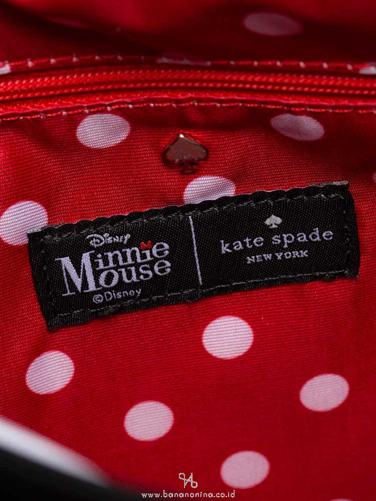 KATE SPADE X Minnie Mouse Small Neema Backpack Black