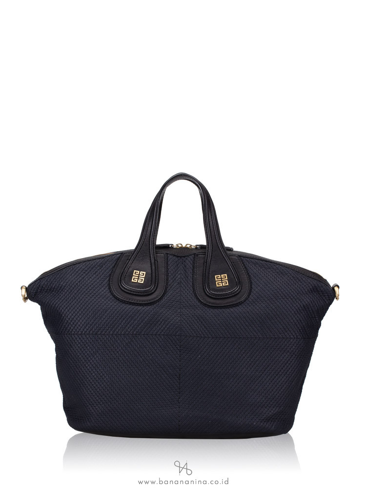 GIVENCHY Quilted Nylon Medium Nightingale Black