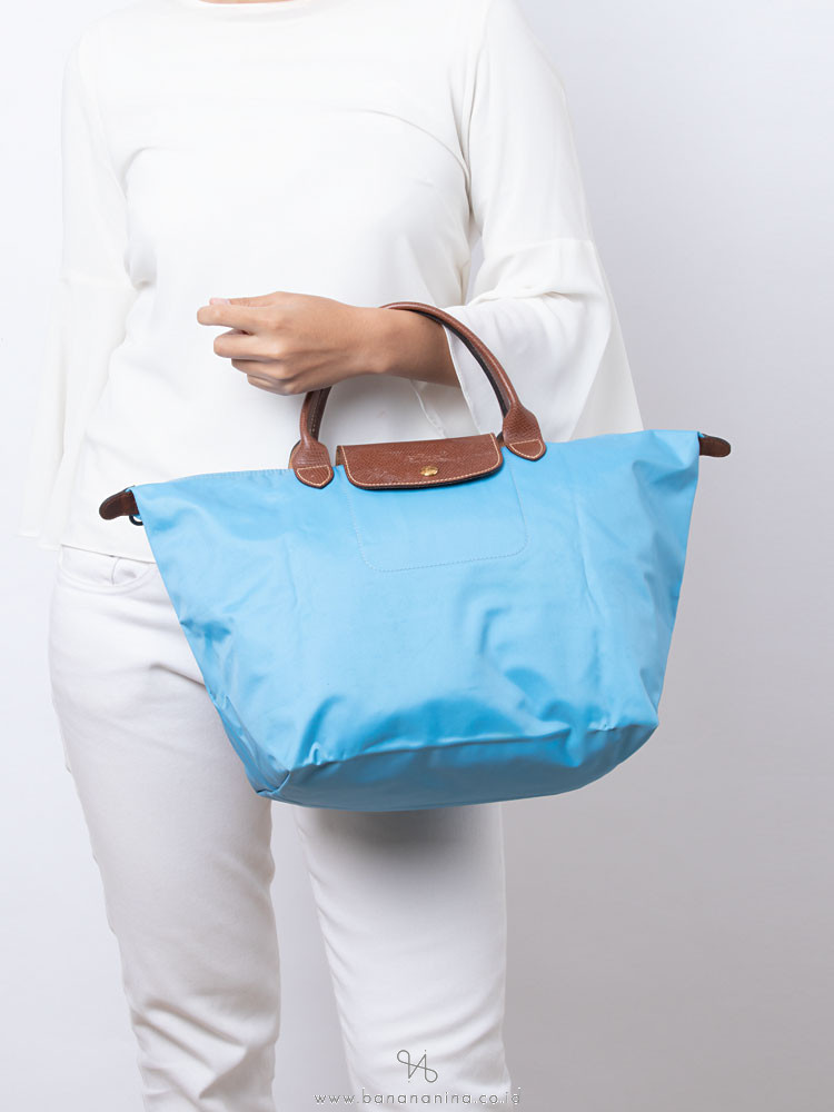 LONGCHAMP Le Pliage Medium SH Cornflower