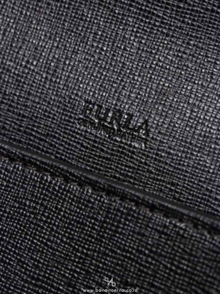 FURLA Bella XL Saffiano Crossbody Black