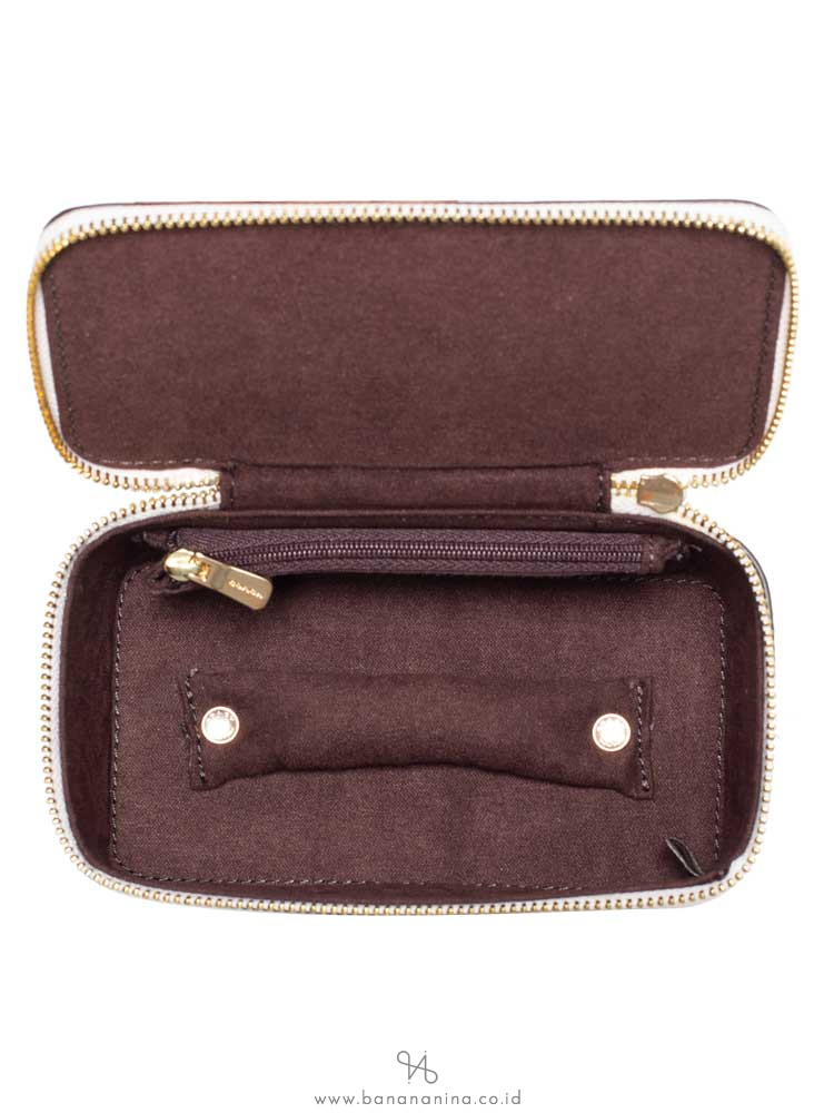 COACH 57096 Vintage Prairie Vanity Case Chalk Multi