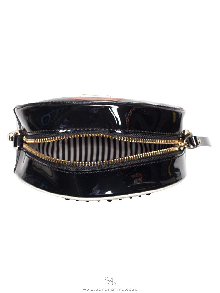 KATE SPADE All Aboard Clock Crossbody Black Multi