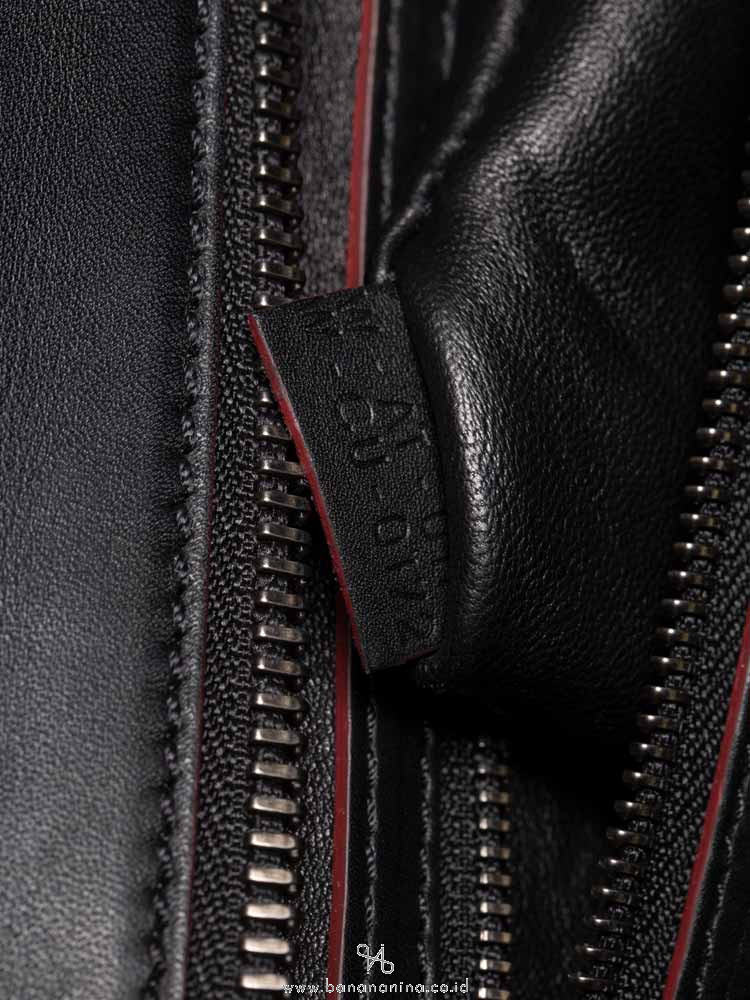 CELINE Shoulder Luggage Black Bordeaux