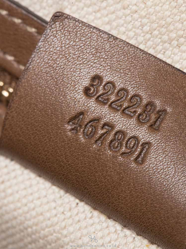 GUCCI GG Supreme Nice Medium Boston with Strap Beige Pink