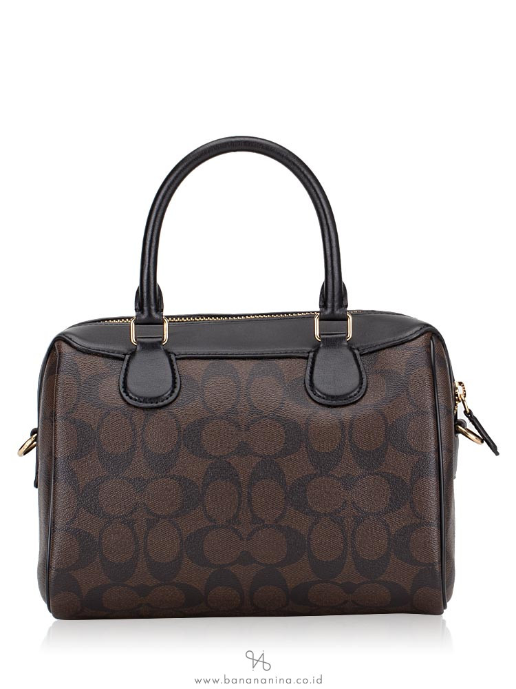 COACH 32203 Signature Mini Bennett Brown Black