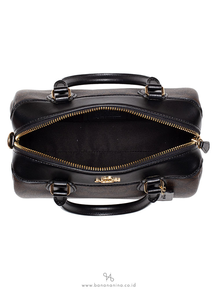 COACH 32203 Signature Mini Bennett Brown Black