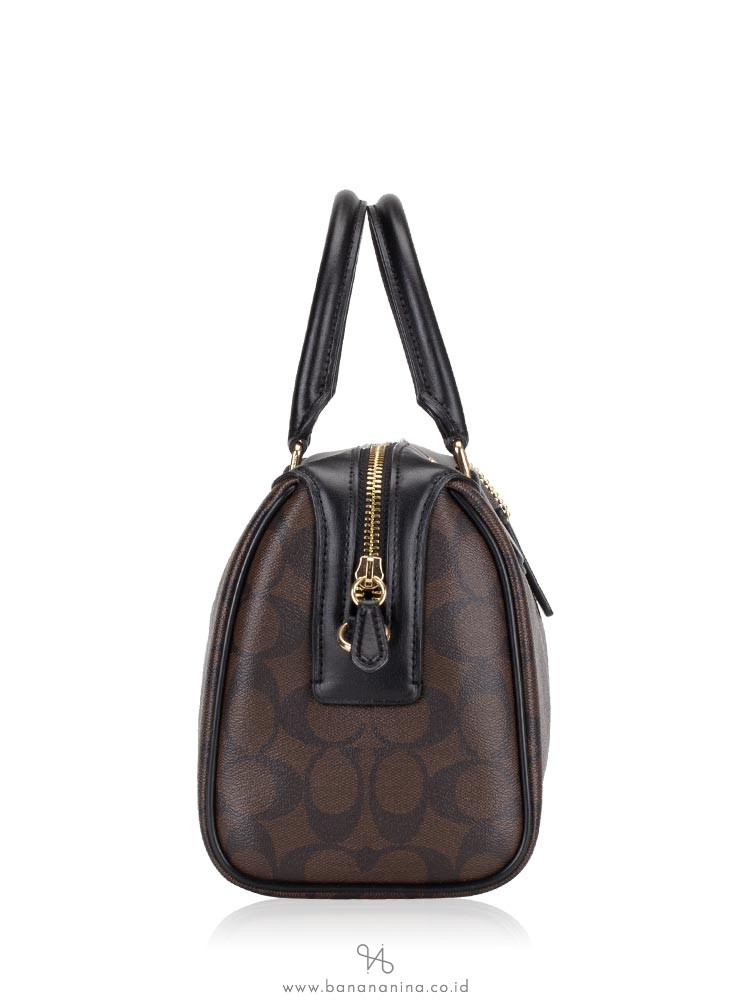 COACH 32203 Signature Mini Bennett Brown Black