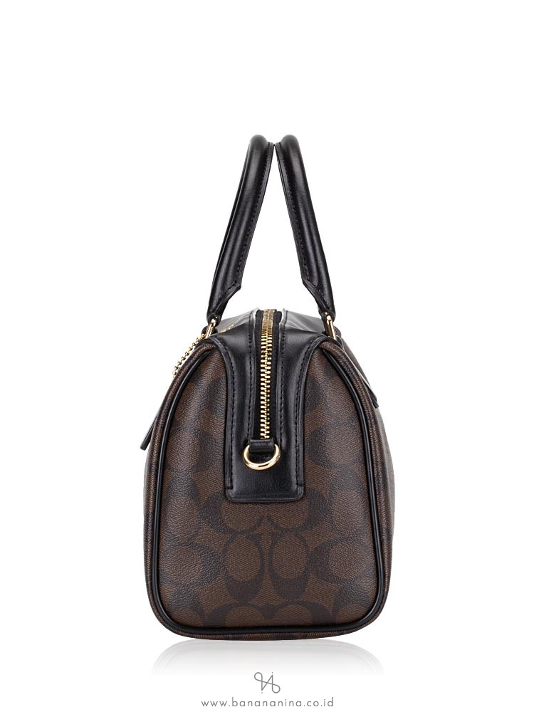 COACH 32203 Signature Mini Bennett Brown Black