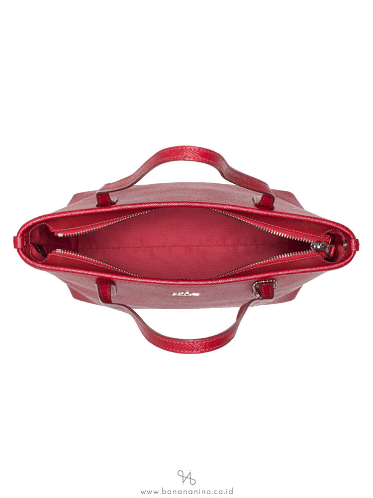 COACH 22967 Mini City Zip Tote True Red