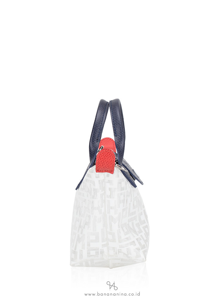 LONGCHAMP Le Pliage LGP Mini Top Handle Tote White