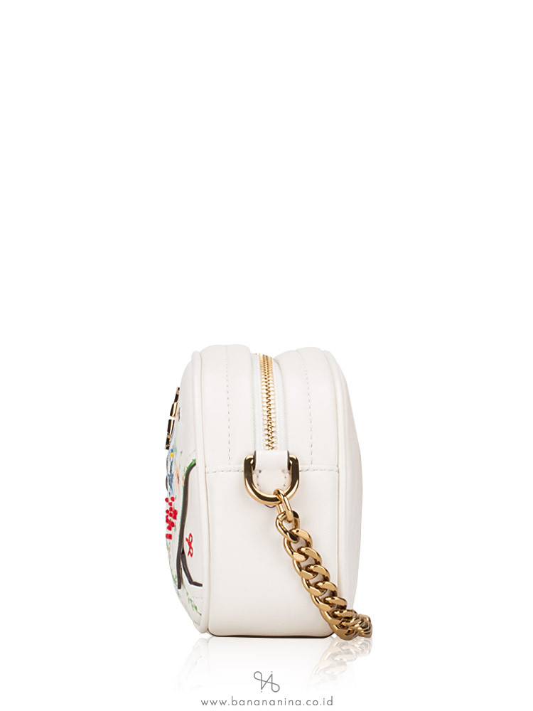 TORY BURCH Kira Mixed Floral Camera Bag Afternoon Tea