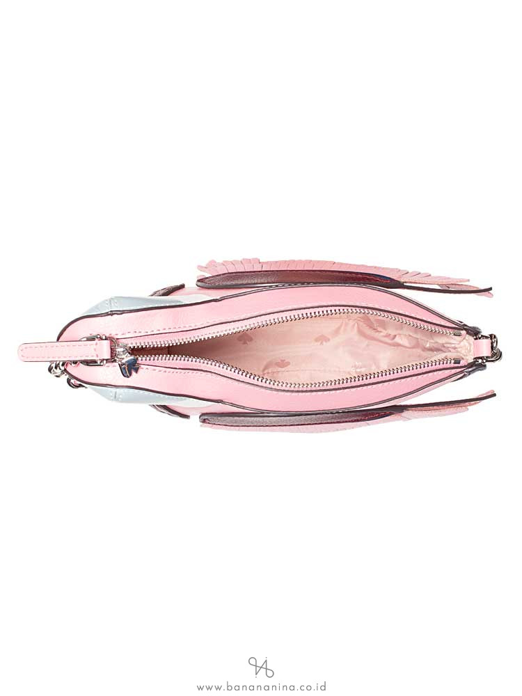 KATE SPADE Love Birds Bird Crossbody Pink Multi