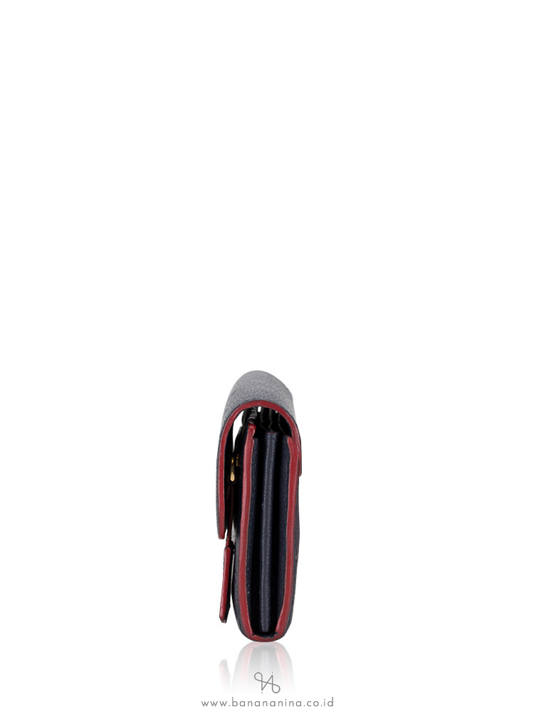 LOUIS VUITTON Monogram Empreinte Pont-Neuf Marine Rouge